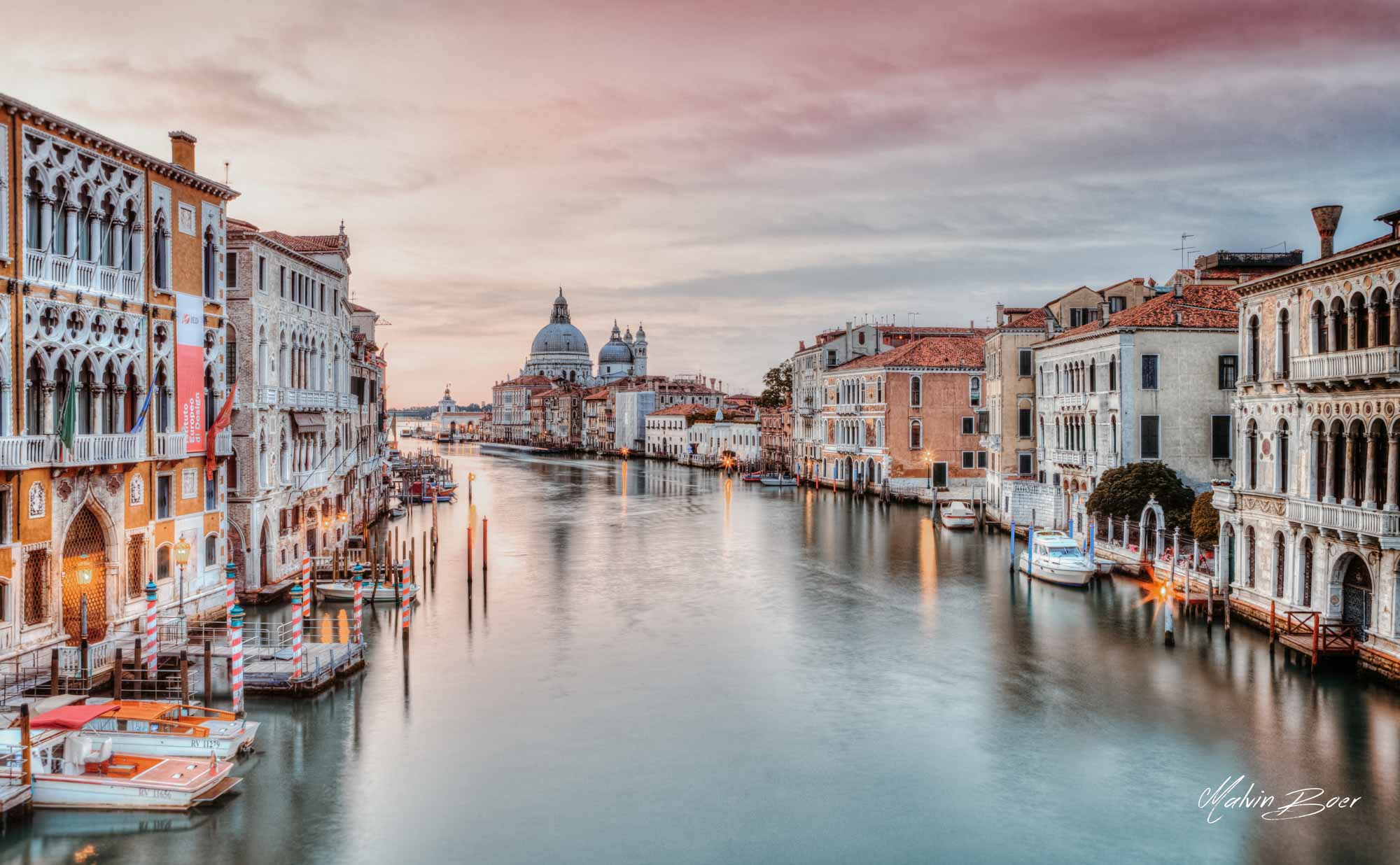 Moderne Fotokunst Venedig 02 von Malvin Boer